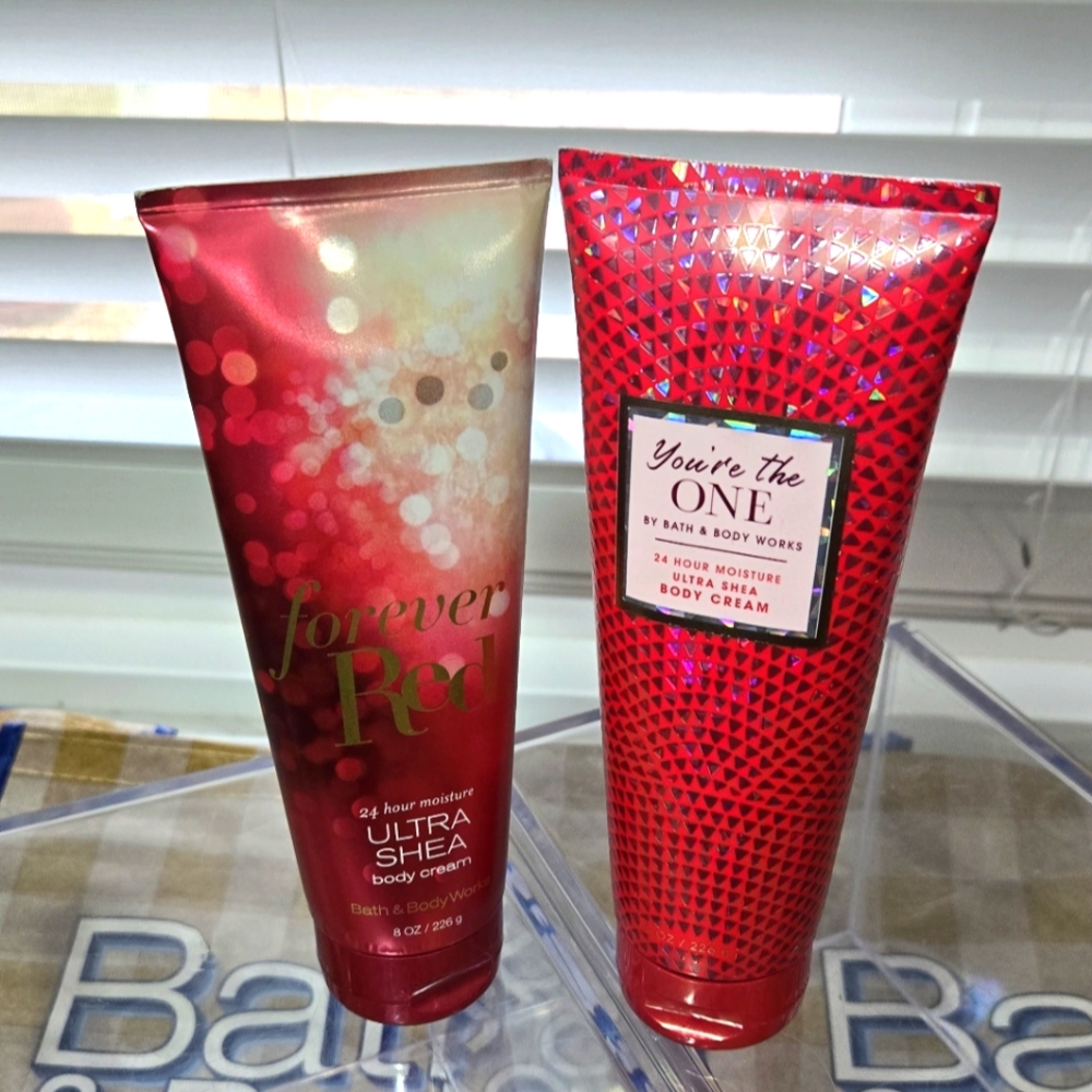 You're the One + Forever Red Bath & Body Creams